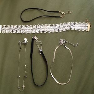 Choker Set of 5
